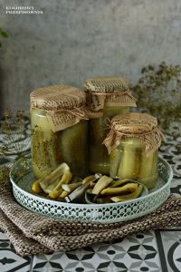 Ogorki z musztarda, przetwory z ogorkow, ogorki w sloiki, ogorki musztardowe - Kolorowy Przepisownik, sprawdzone przepisy