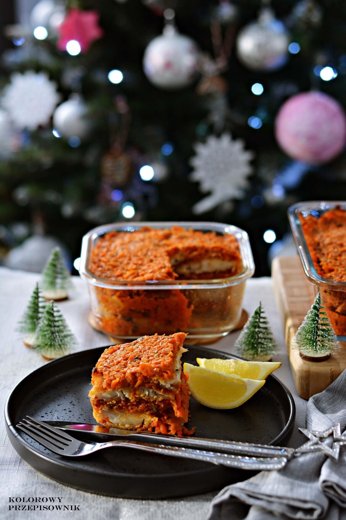 Ryba po grecku, przepis na rybę po grecku, wigilia przepisy - Kolorowy Przepisownik, sprawdzone przepisy