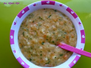 Zupka jarzynowa dla niemowlat po 4 miesiacu