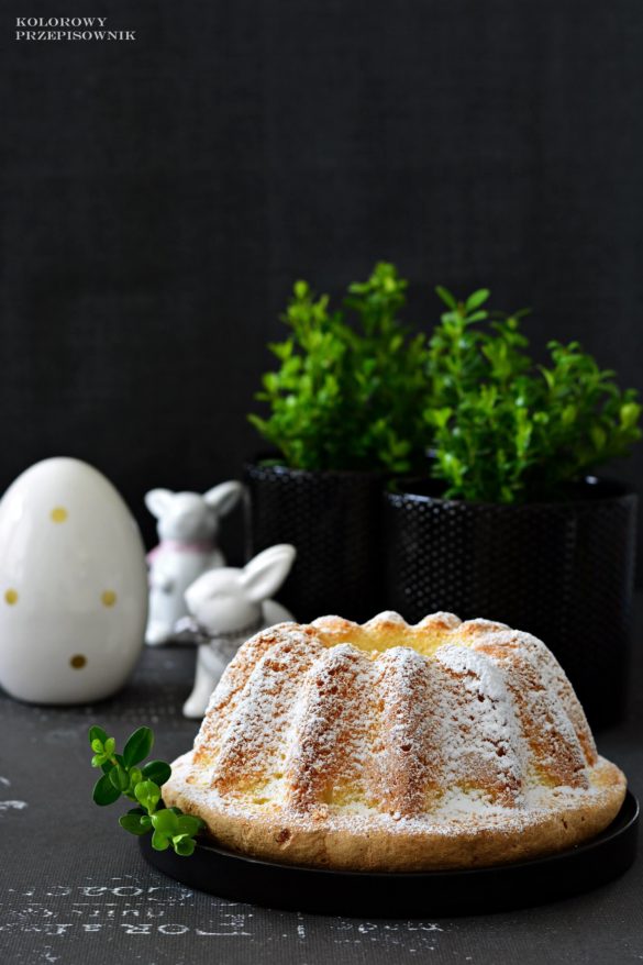 Babka majonezowa, babka wielkanocna, przepis na babke, babka z majonezem, krucha i wilgotna babka - Kolorowy Przepisownik, sprawdzone przepisy