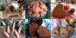 Piernikowe love, dekoracje z piernika, Boże Narodzenie