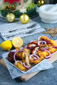 Śledzie smażone w cieście, śledzie w cieście naleśnikowym, wigilia, Boże Narodzenie