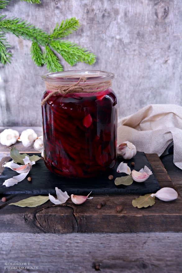 Zakwas na barszcz czerwony, zakwas na wigilijny barszcz, przepisy na wigilię