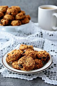 Owsiane ciasteczka mocy, ciasteczka owsiane, ciasteczka zbożowe, fit słodycze,