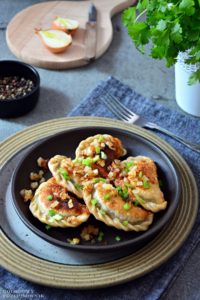 Pierogi z miesem, pierogi z miesem i kasza gryczana, ciasto na pierogi, mieso na pierogi - Kolorowy Przepisownik blog kulinarny, sprawdzone przepisy