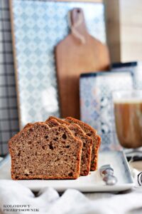 Chlebek bananowy, ciasto bananowe, babka bananowa - Kolorowy Przepisownik, sprawdzone przepisy