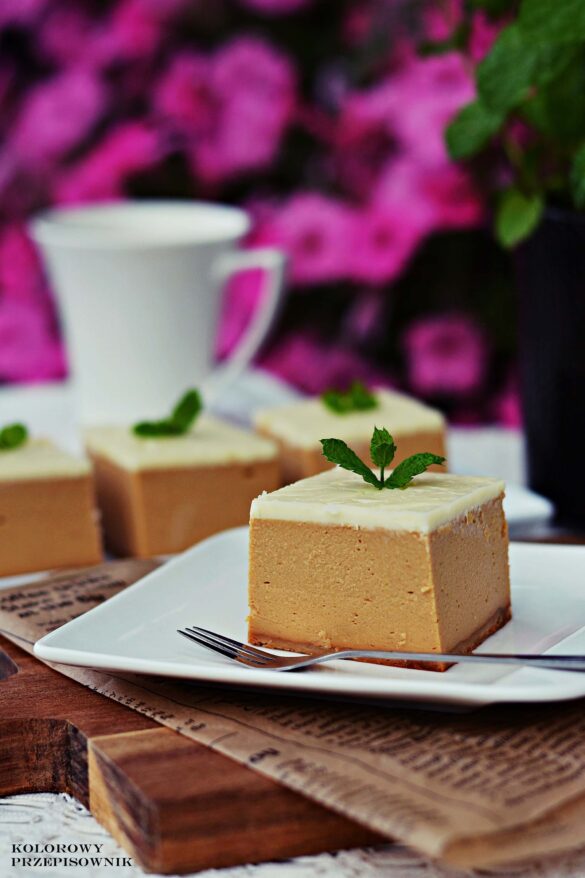 Sernik kajmakowy, sernik z kajmakiem, sernik z polewą, sernik na święta - Kolorowy Przepisownik, sprawdzone przepisy