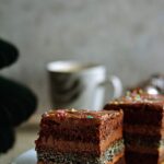 Ciasto czekoladowo-makowe, ciasto na święta, ciasto czekoladowe - Kolorowy Przepisownik, sprawdzone przepisy